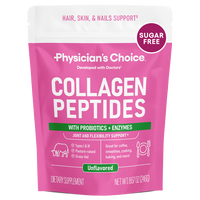Physician's Choice Collagen Peptides Powder - Hydrolyzed Protein for Hair, Skin, Nails & Joint Support for Women - Grass-Fed ...