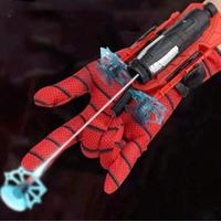 Spider Web Shooter Toy, Cobweb Launcher with Glove, Outdoor Interactive Toy, Ideal Birthday Gift for Teenager