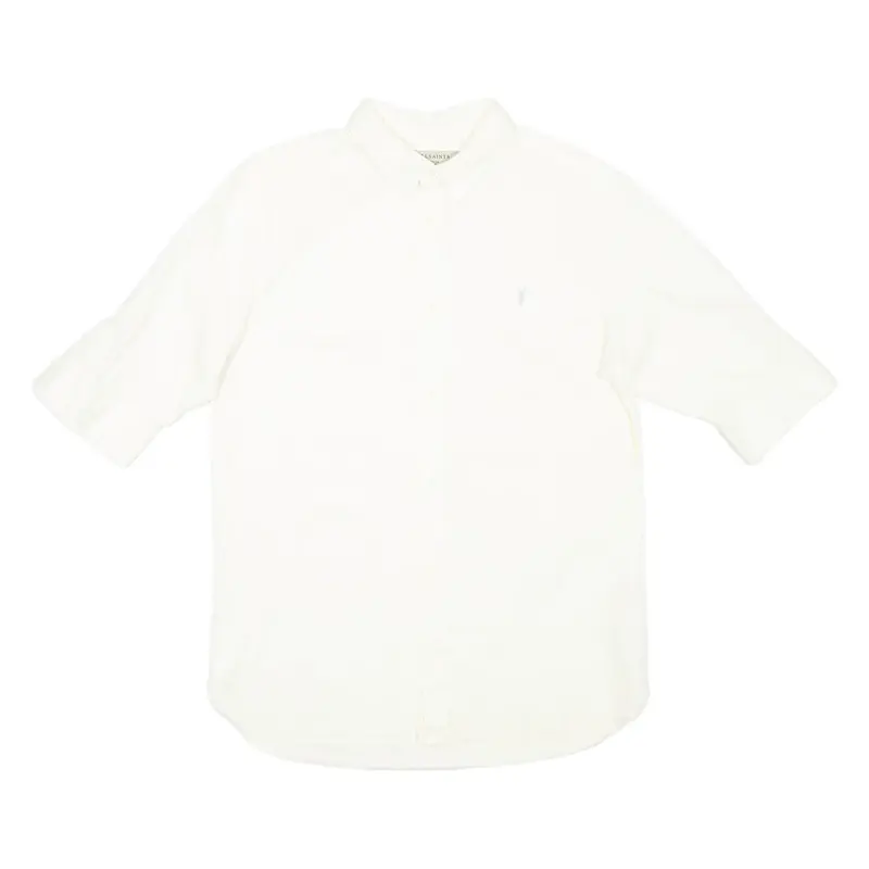 ALL SAINTS Mens Plain Shirt Yellow M
