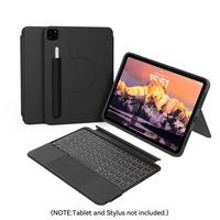 360 Degree Rotatable Magnetic Keyboard, Rechargeable Tablet Keyboard with Backlight & Knife Feet Key, Tablet & Computer Acces...
