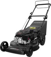 PowerSmart Self Propelled Gas Lawn Mower, 22 in. 170cc OHV Engine 3-in-1 Rear Wheel Drive, High Wheels, 6-Position Height Adj...