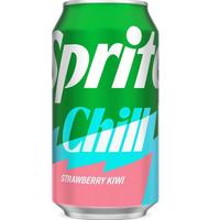 Sprite Chill Strawberry Kiwi Flavored Soda 1 can 12 fl oz