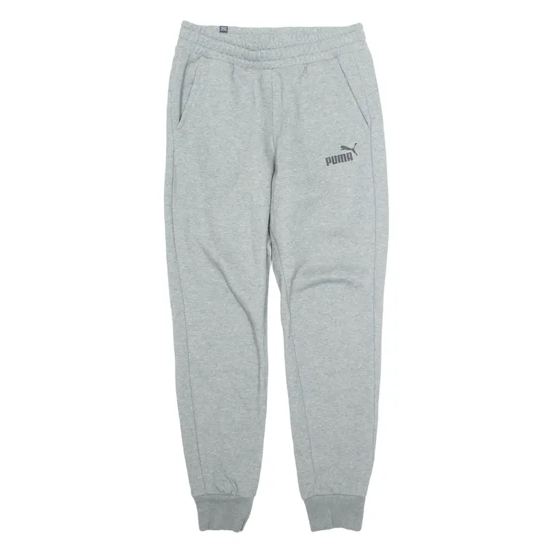 PUMA Mens Joggers Grey Tapered M W30 L30