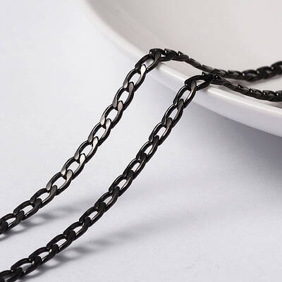3.28 Feet 304 Stainless Steel Twisted Chain Curb Chains