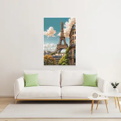 Eiffel Tower - AI-Crafted Masterpiece