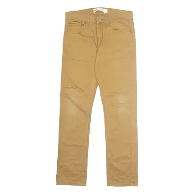 LEVI'S 511 Boys Trousers Brown Regular Tapered W28 L28