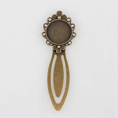 Iron Bookmark Cabochon Settings
