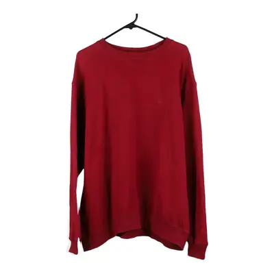 Starter Sweatshirt - XL Red Cotton