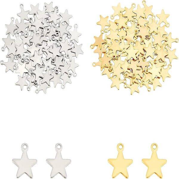304 Stainless Steel Charms