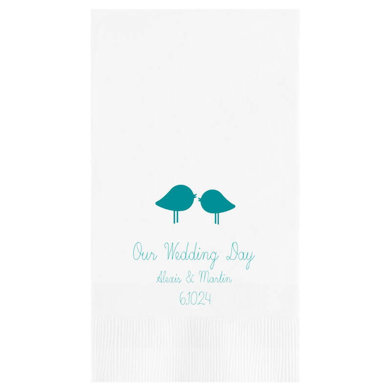 Wedding Guest Towel - Foil-Pressed