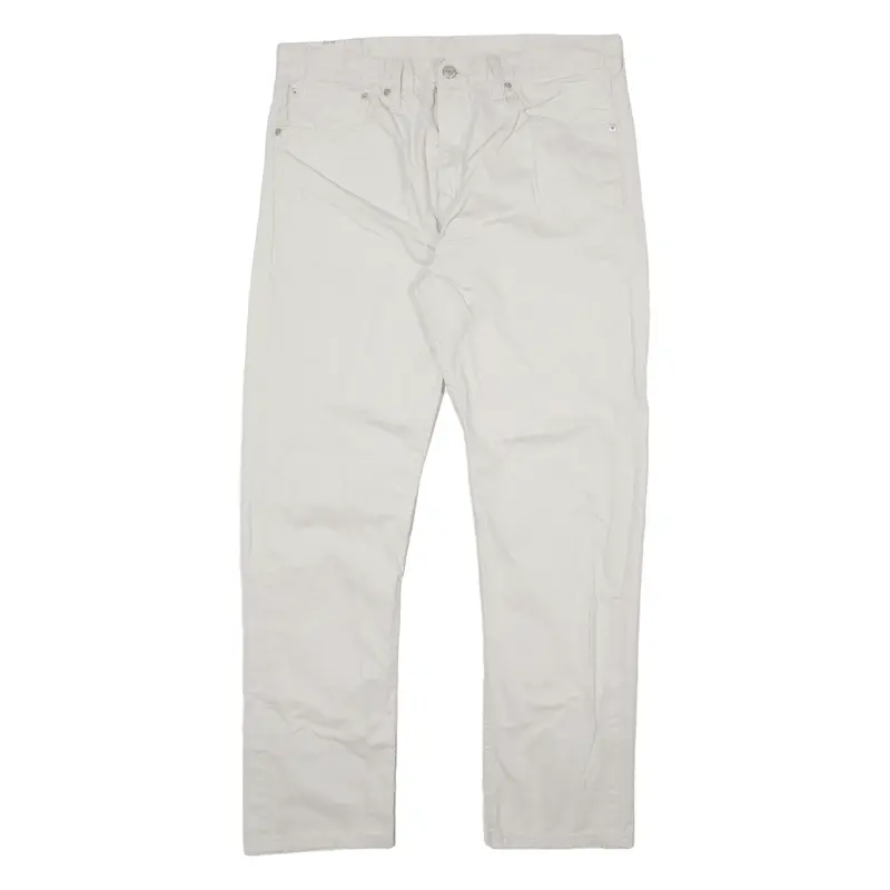 LEVI'S 508 Mens Trousers Grey Regular Tapered W34 L30