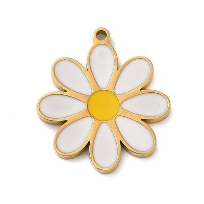 Ion Plating(IP) 304 Stainless Steel Enamel Pendants