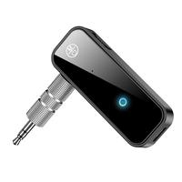 2 in 1 Wireless Bluetooth-compatible 5.0 Receiver Transmitter, 3.5mm Jack Wireless Adapter, Audio AUX Adapter for Car Audio M...