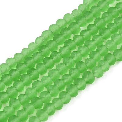 Transparent Glass Beads Strands