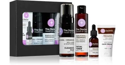 The Doctor Bakuchiol + Ceramides 4-Piece Facial Gift Set