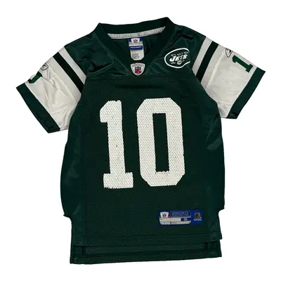 Age 8 New York Jets Reebok Jersey - Small Green Polyester