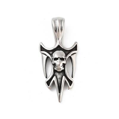Retro 304 Stainless Steel Big Pendants