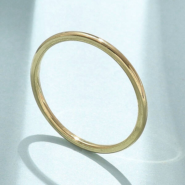 304 Stainless Steel Plain Band Rings