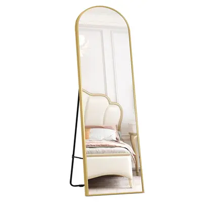 [Jocoevol Home] Elegant Full-Length Mirror “16“x”59 for Bedroom, Full Body Mirror with Stand, Hanging or Leaning for ...