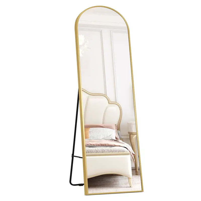 [Jocoevol Home] Elegant Full-Length Mirror “16“x”59 for Bedroom, Full Body Mirror with Stand, Hanging or Leaning for ...
