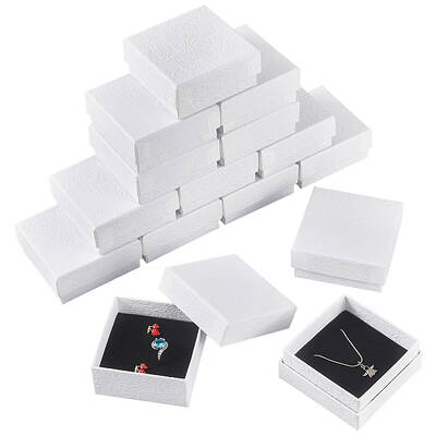 Texture Paper Jewelry Gift Boxes