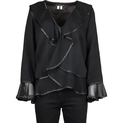 Alain Weiz Blouse - XL Black Polyester
