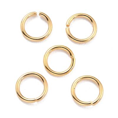 Rack Plating Brass Jump Rings
