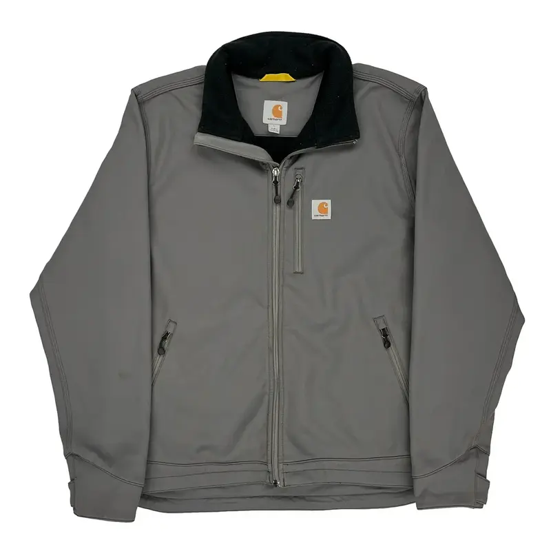 Carhartt Jacket - Large Grey Nylon Blend