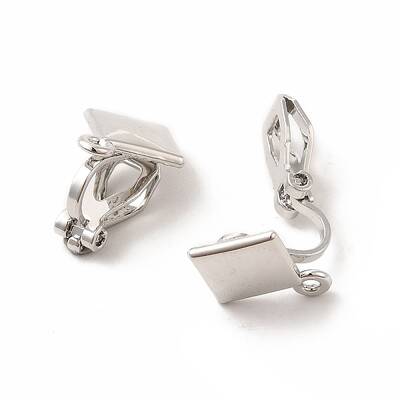 Alloy Clip-on Earring Findings
