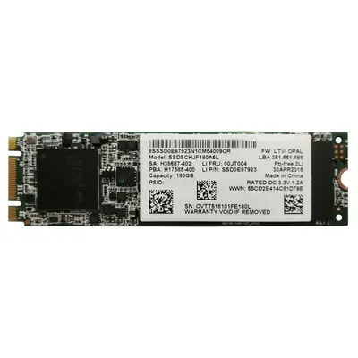 00JT004 Lenovo 180GB Multi-Level Cell SATA 6Gb/s M.2 2280 Solid State Drive