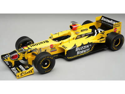 Jordan 198 #9 Damon Hill Benson & Hedges Jordan-Honda Winner Formula One F1 Belgian GP (1998) with Display Case Mythos S...