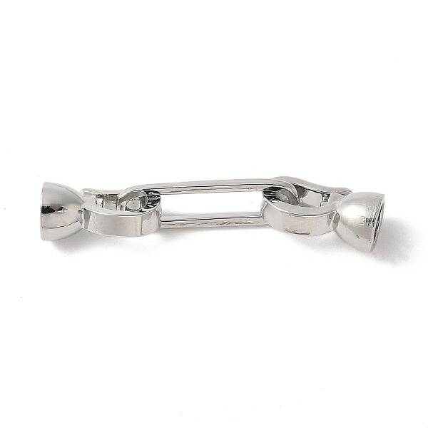 Brass Fold Over Clasps
