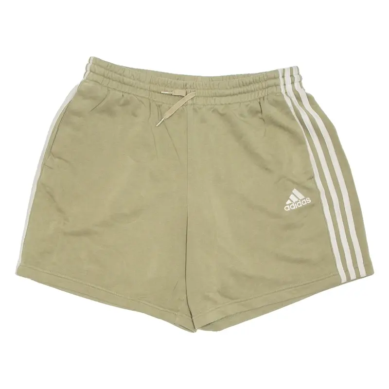 ADIDAS Womens Casual Shorts Green Relaxed L W32