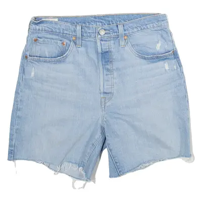 LEVI'S 501 Womens Denim Shorts Blue M W30