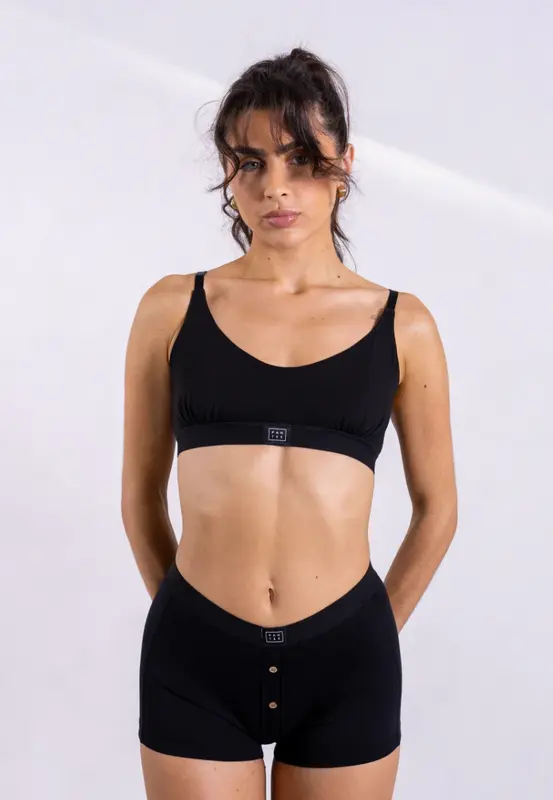 The Balconette, Black | Size: XXL