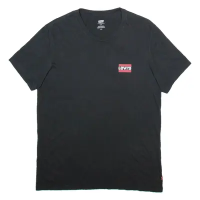 LEVI'S Mens T-Shirt Black L