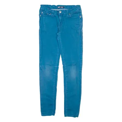 LEVI'S Legging Girls Trousers Blue Slim Skinny W24 L26