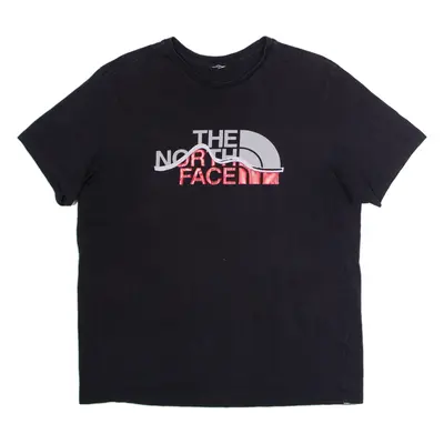 THE NORTH FACE Mens T-Shirt Black Crew Neck M