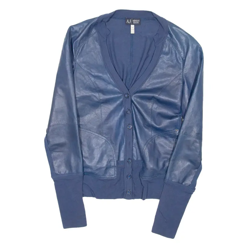 ARMANI JEANS Womens Jacket Blue M