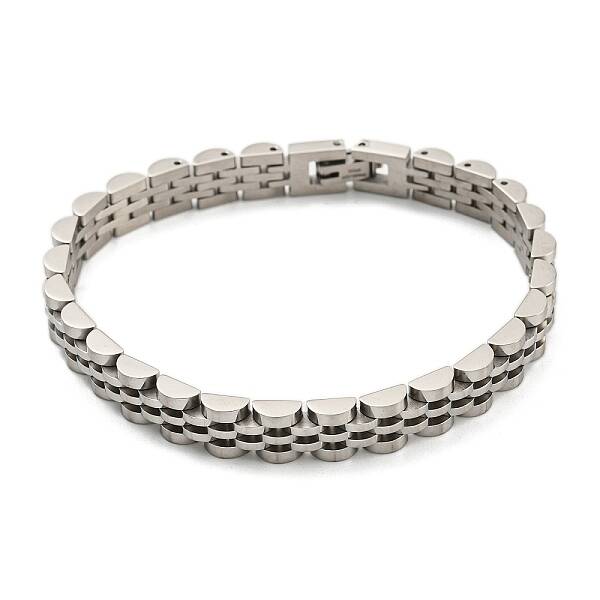 Non-Tarnish 304 Stainless Steel Thick Link Chain Bracelet