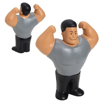 100 Promotional Muscle Man - Stress Reliever - Polyurethane