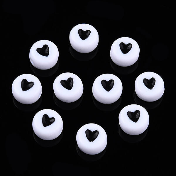 Opaque Acrylic Beads