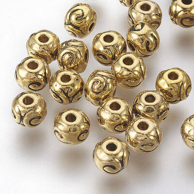Tibetan Style Alloy Beads
