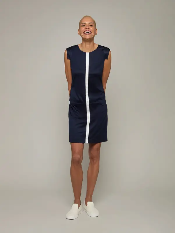 CLOVER | Draw-String Tunic | Colour: Peacoat | Size: XS