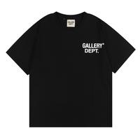 GALLERY DEPT Hip Hop T-Shirt Crew Neck Short Sleeve Shirts Graphic Tees Casual for Men and Women Black Round Neck Cotton Mens...