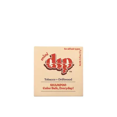 Mini Dip Color Safe Shampoo Bar for Every Day - Tobacco & Driftwood | Size: 0.75 oz