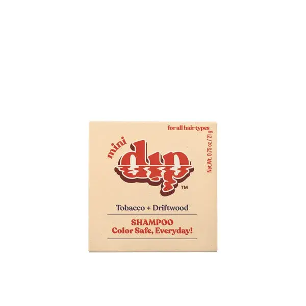 Mini Dip Color Safe Shampoo Bar for Every Day - Tobacco & Driftwood | Size: 0.75 oz