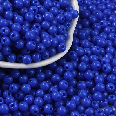 Opaque Acrylic Beads