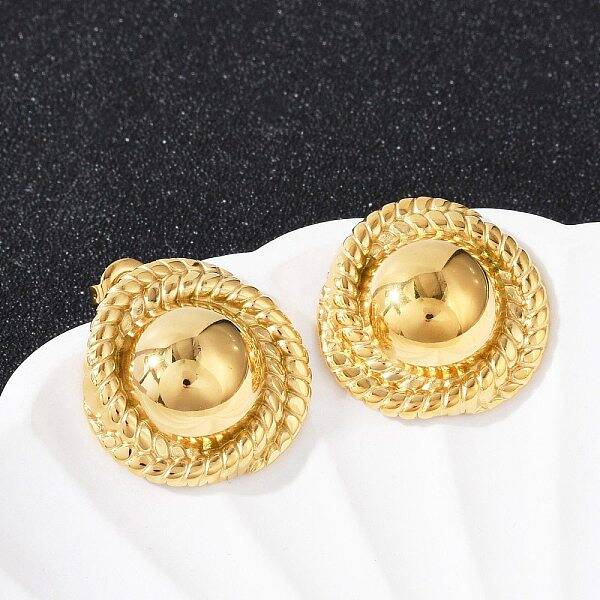 304 Stainless Steel Stud Earrings