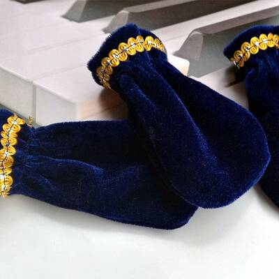 Velvet Piano Foot Pedal Covers